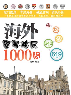 cover image of 海外留學移民1000問